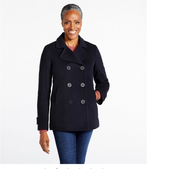 LL Bean peacoat - Picture 7 of 7